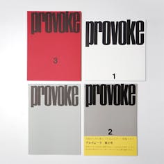 プロヴォーク 復刻版 全3冊揃 / PROVOKE Complete Reprint of 3 Volumes　